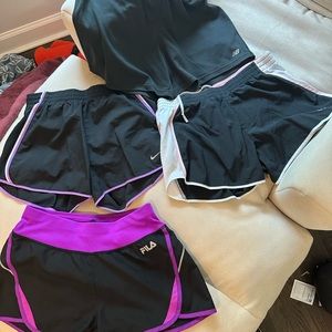 Women athletic shorts bundle